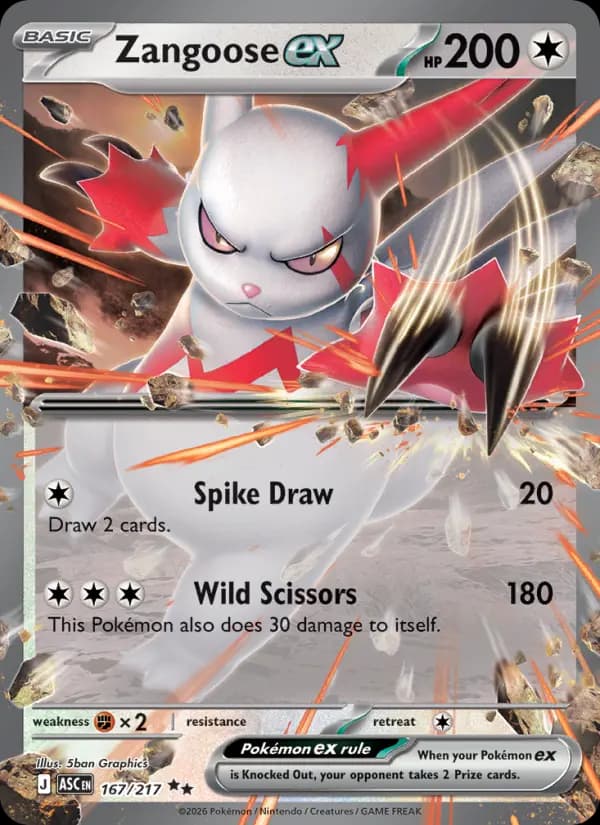 Zangoose ex