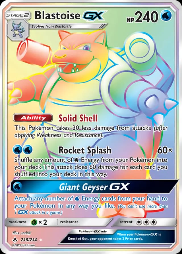 Blastoise GX