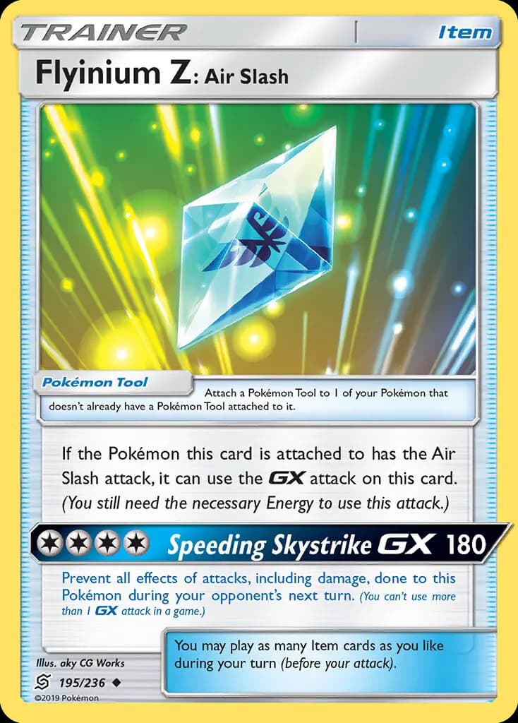 Flyinium Z: Air Slash