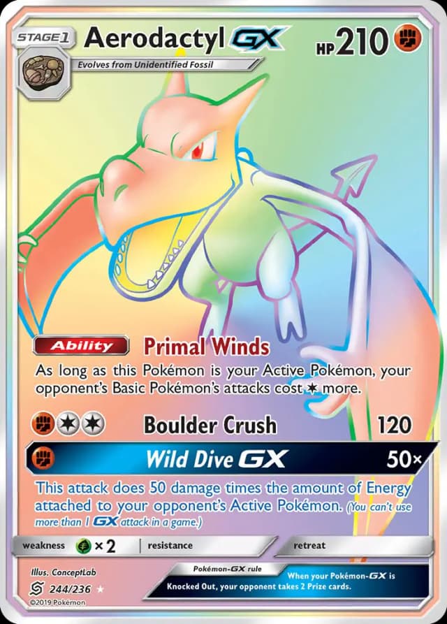 Aerodactyl GX