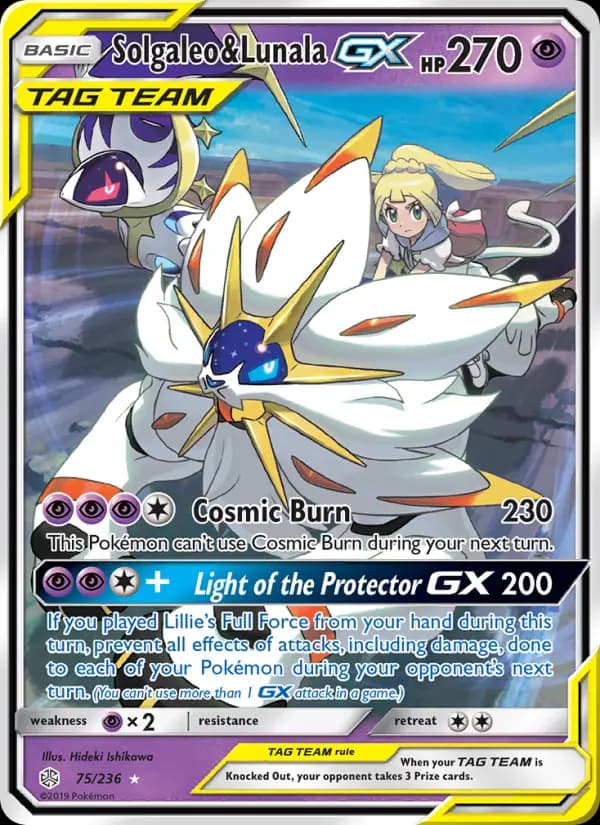 Solgaleo & Lunala GX