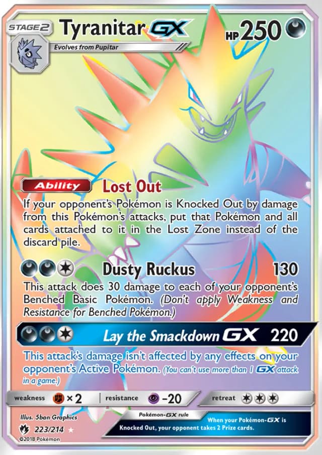 Tyranitar GX