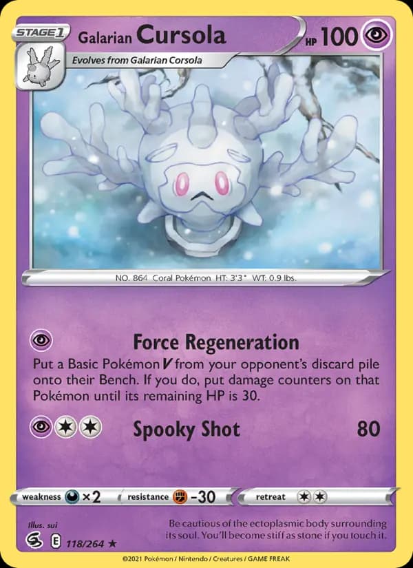 Galarian Cursola