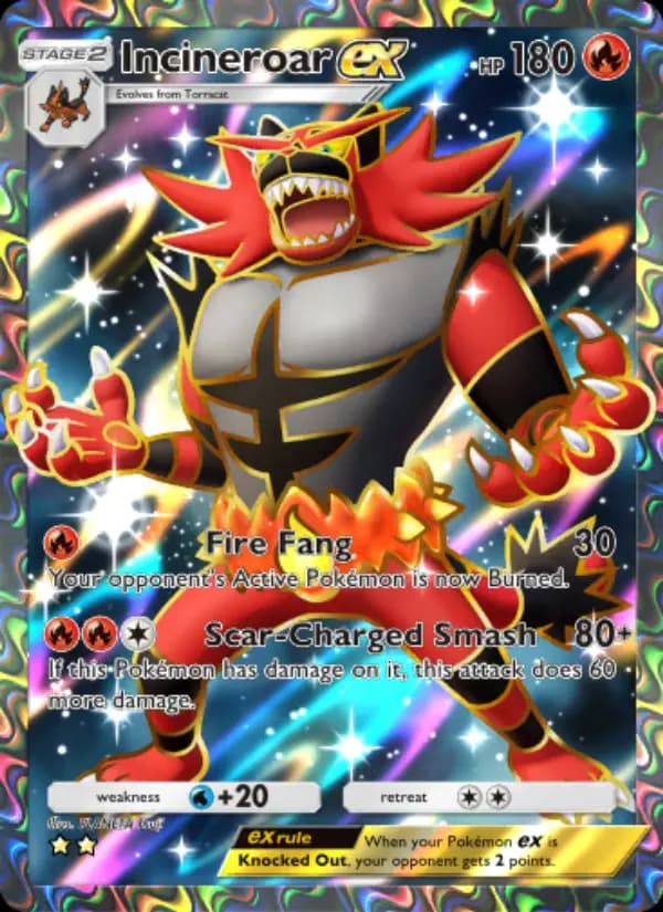 Incineroar ex