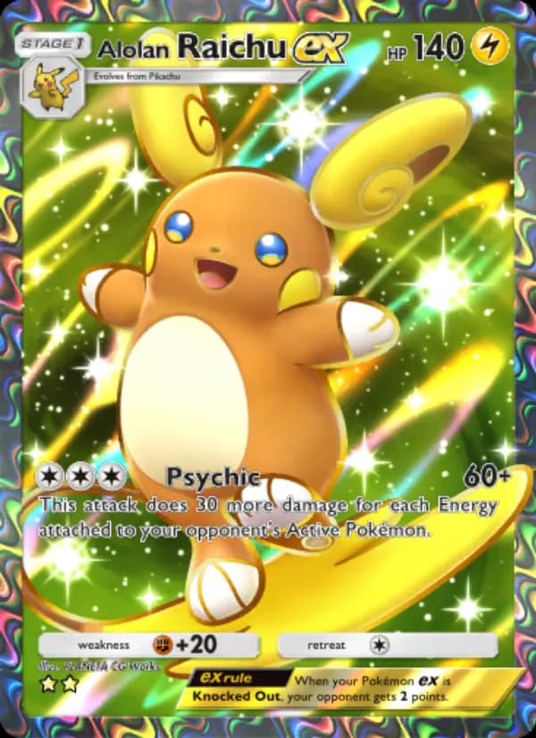 Alolan Raichu ex