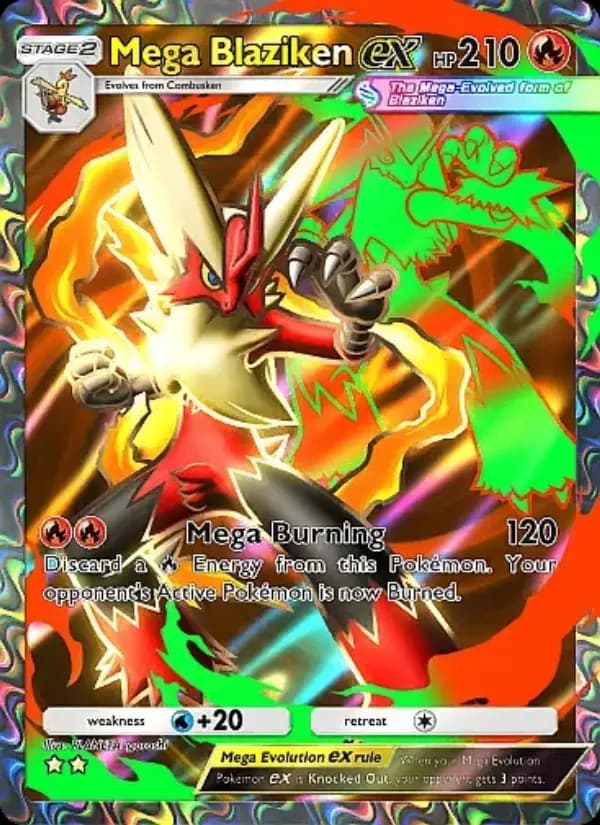 Mega Blaziken ex