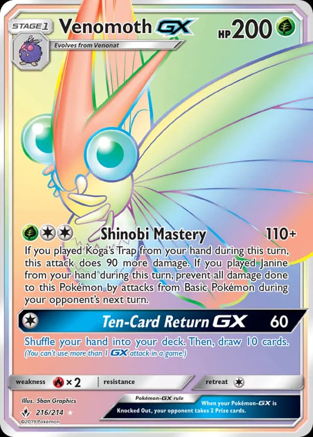 Venomoth GX