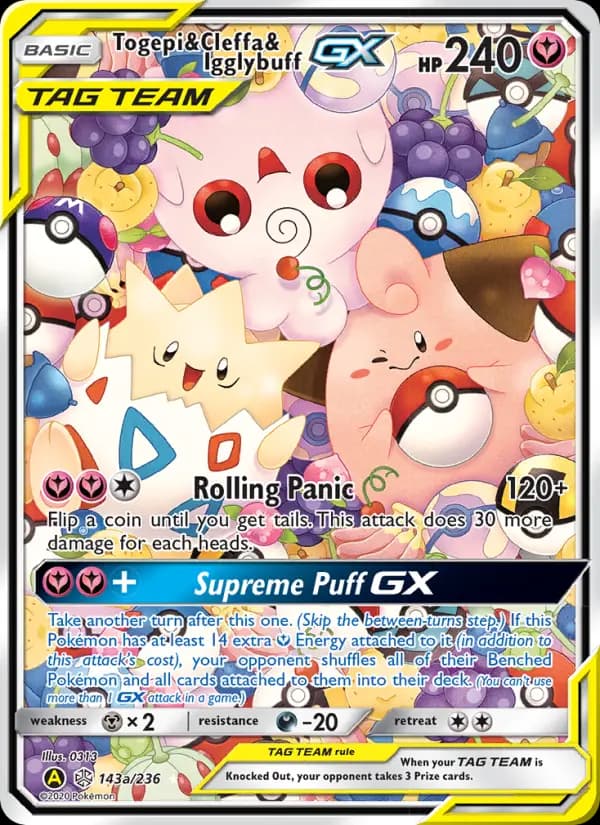 Togepi & Cleffa & Igglybuff GX