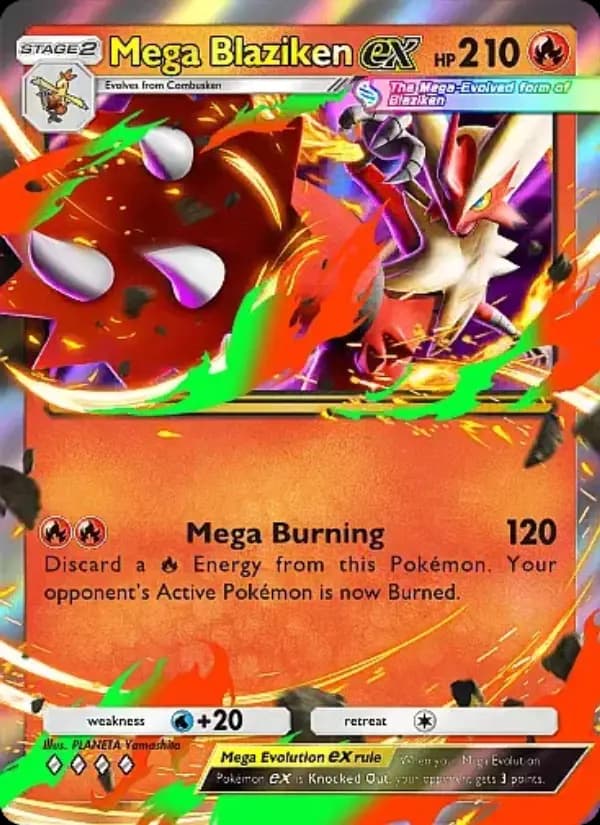 Mega Blaziken ex